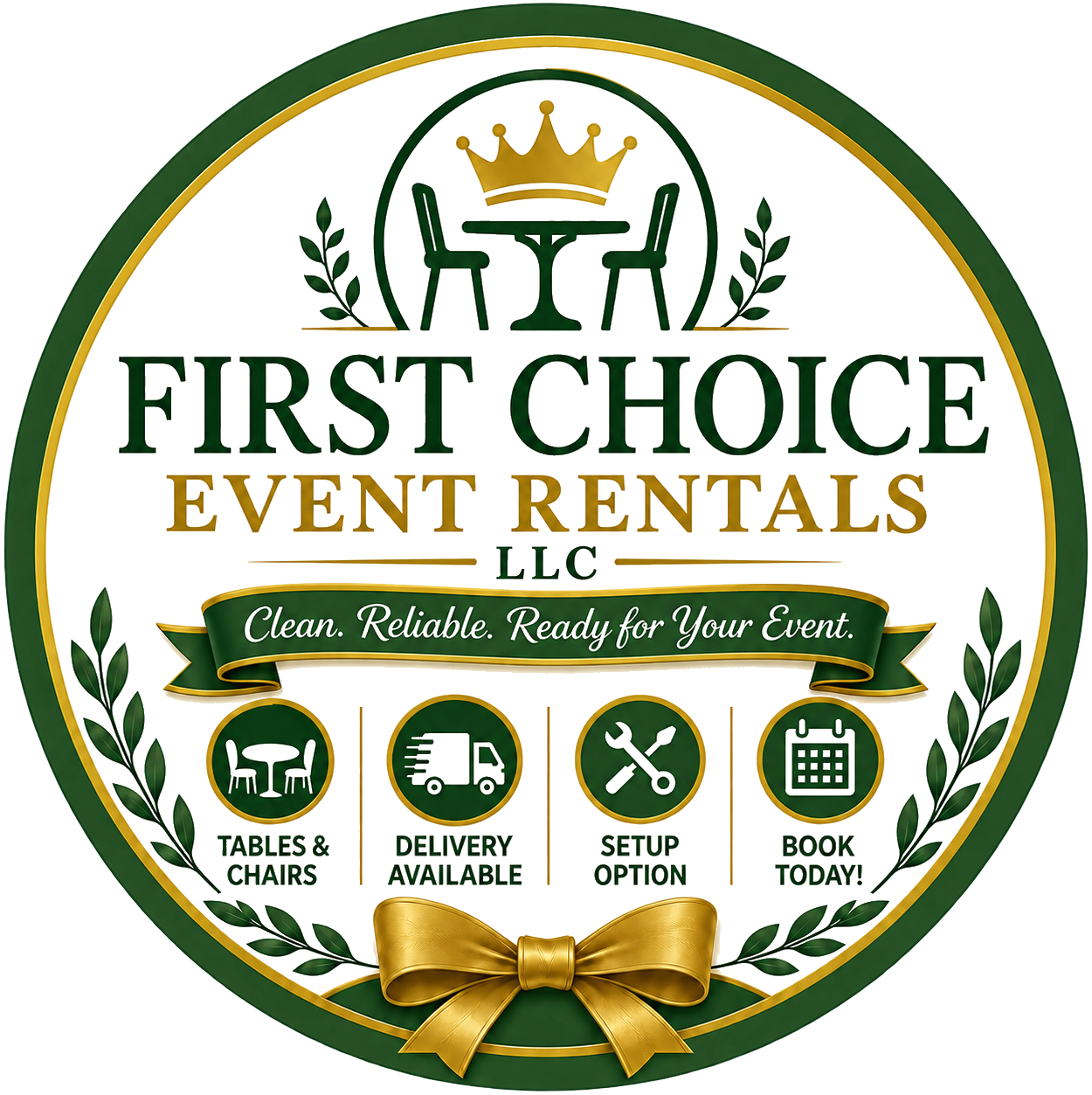 First Choice Event Rentals logo